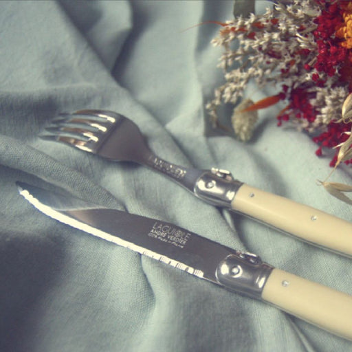 Andre Verdier Laguiole Steak Knife – Ivory - Lighting.co.za