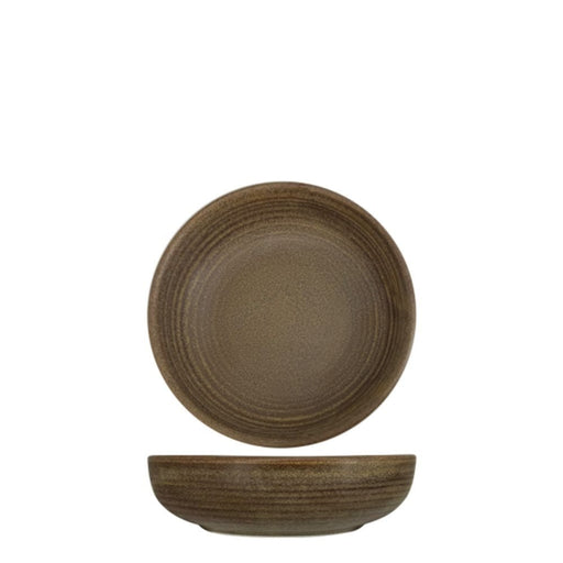 Nova Earth Mocha Shallow Bowl 14 cm Set of 8 - Bowls - Lighting.co.za