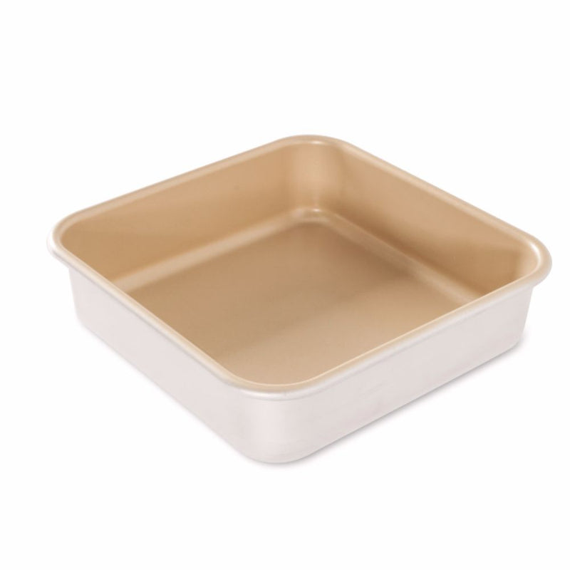 Nordic Ware 23cm x 23cm Non-Stick Square Cake Pan – Rose Gold - Lighting.co.za