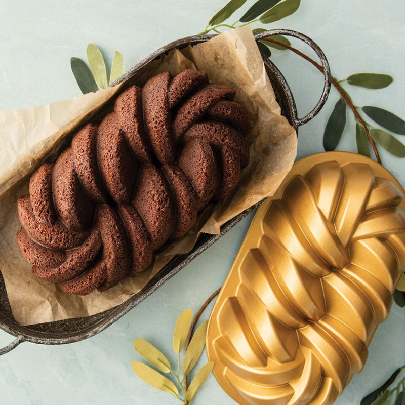 Nordic Ware 75th Anniversary Braided Loaf Pan - Lighting.co.za