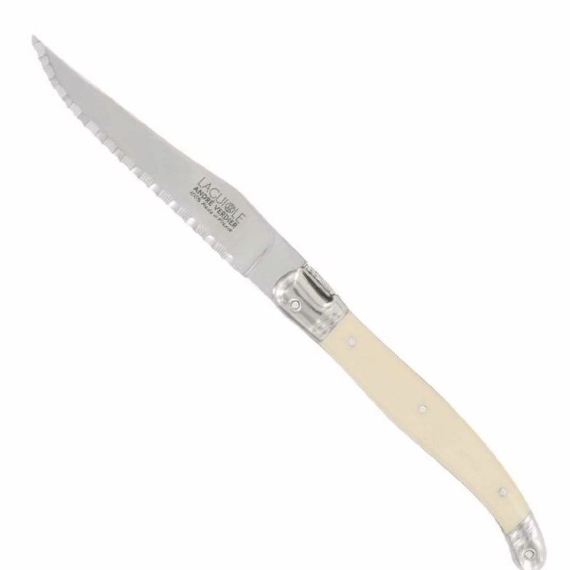 Andre Verdier Laguiole Steak Knife – Ivory - Lighting.co.za