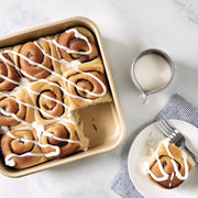 Nordic Ware 23cm x 23cm Non-Stick Square Cake Pan – Rose Gold - Lighting.co.za