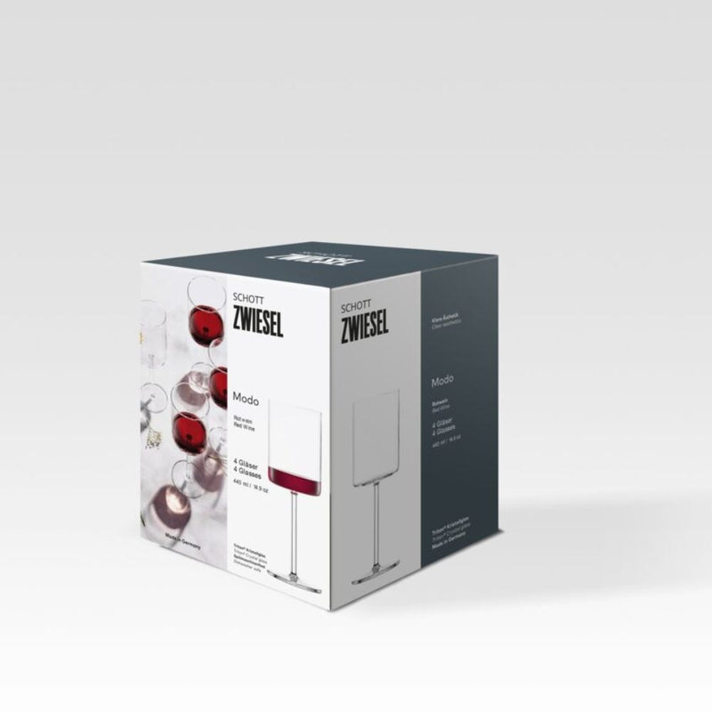 Zwiesel Glas Modo Red Wine Glass 440ml Set of 4