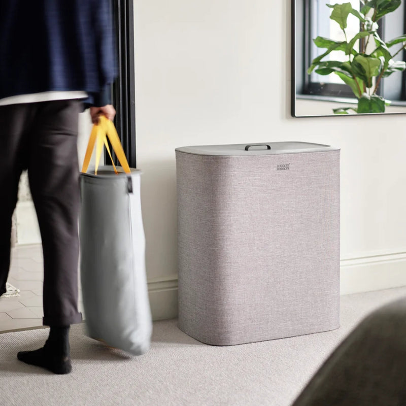 Joseph Joseph Tota Trio 90L Laundry Separation Basket with 3 Removable Bags - Lighting.co.za