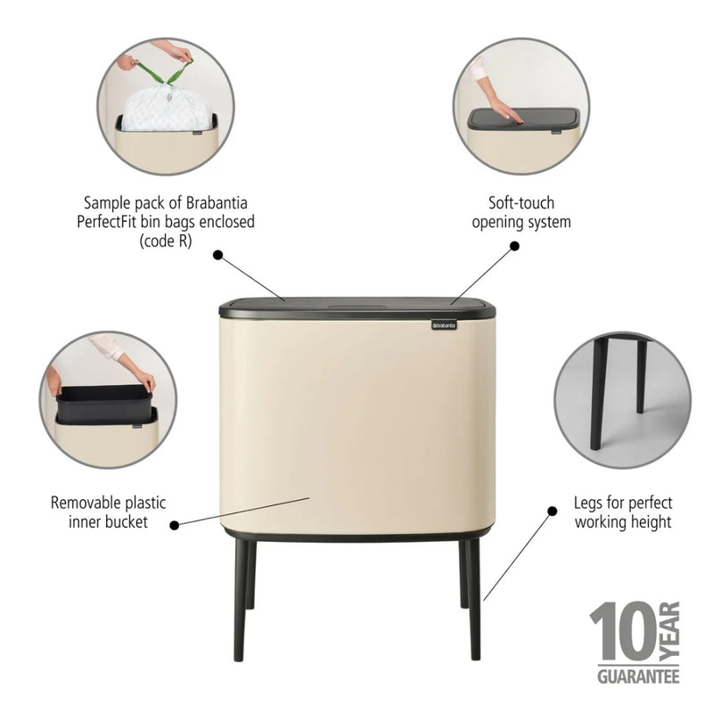 Brabantia Bo Touch Bin 36L - Lighting.co.za