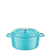 LAVA Enameled Cast Iron Round Casserole 24 cm 4.49L - Lighting.co.za