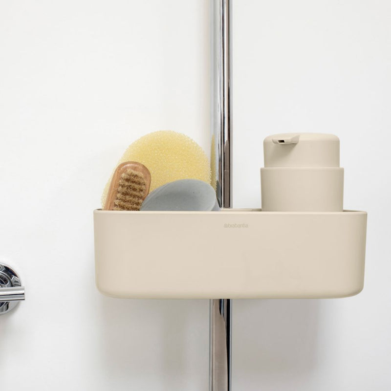 Brabantia ReNew Shower Caddy Soft Beige - Lighting.co.za