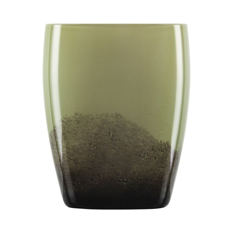 Zwiesel Glas Shadow Olive Vase Medium 20cm