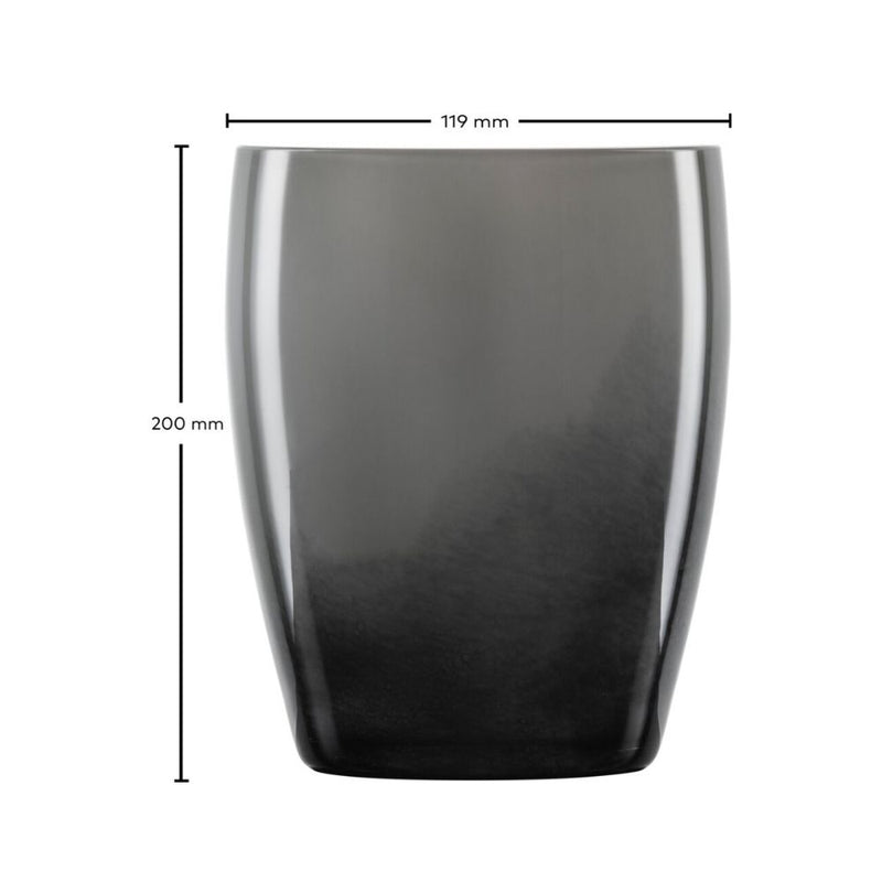 Zwiesel Glas Shadow Stone Vase Medium 20cm