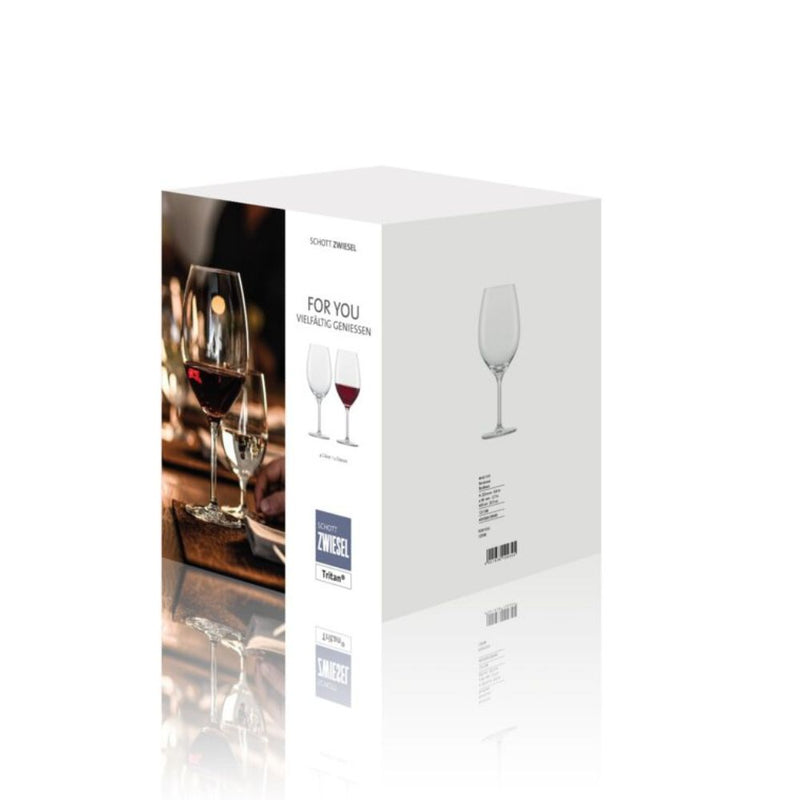 Zwiesel Glas For You Bordeaux Wine Glass 600ml Set of 4