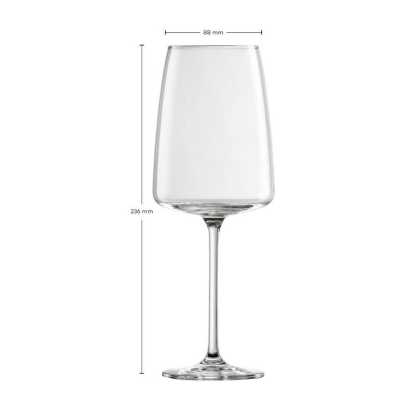 Zwiesel Glas Simplify Fruity & Delicate Wine Glass 555ml Set of 2