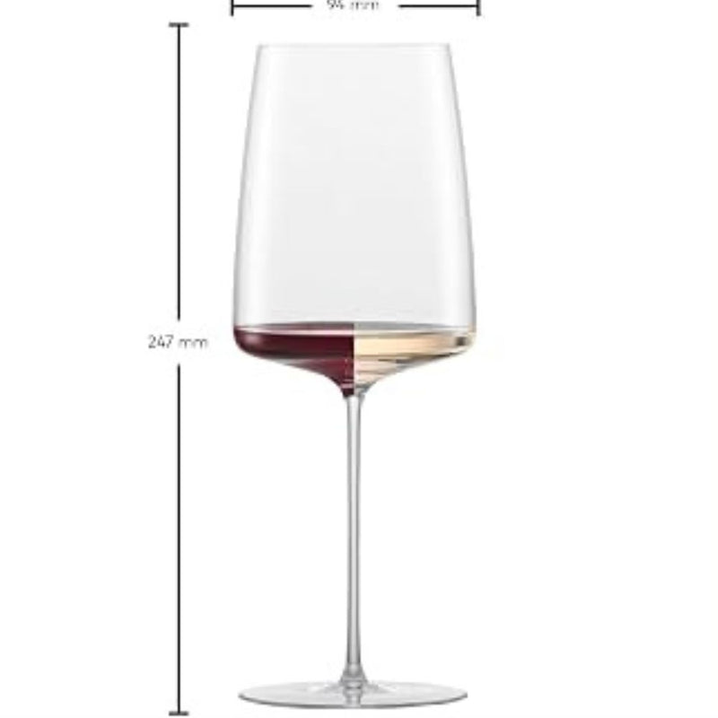 Zwiesel Glas Simplify Flavoursome & Spicy Wine Glass 689ml Set of 2