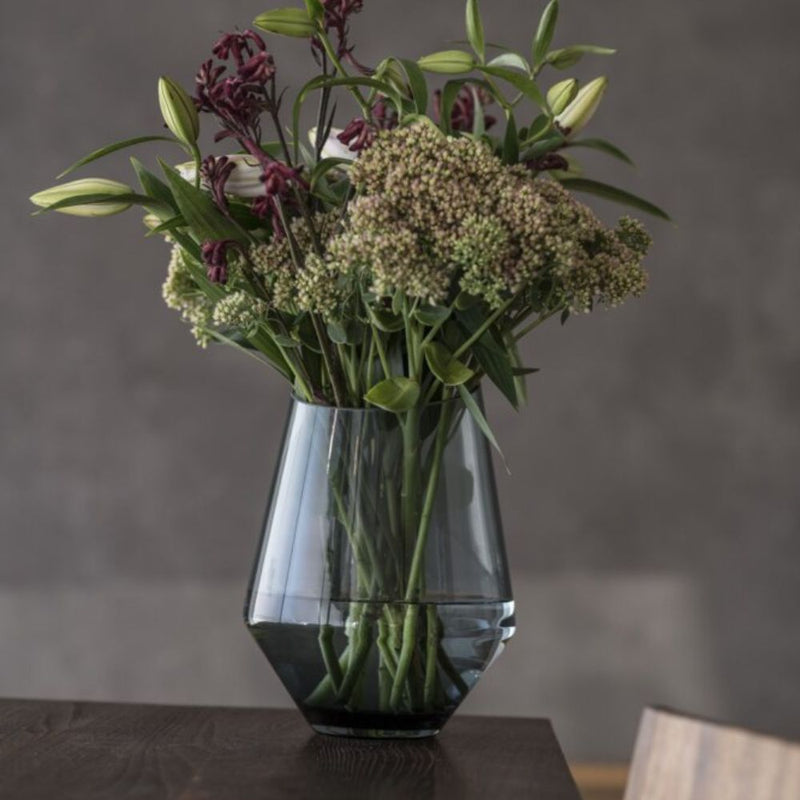 Zwiesel Glas Diamonds Blue Vase 28cm