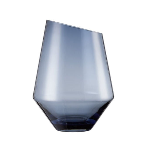 Zwiesel Glas Diamonds Blue Vase 28cm - Vase - Lighting.co.za