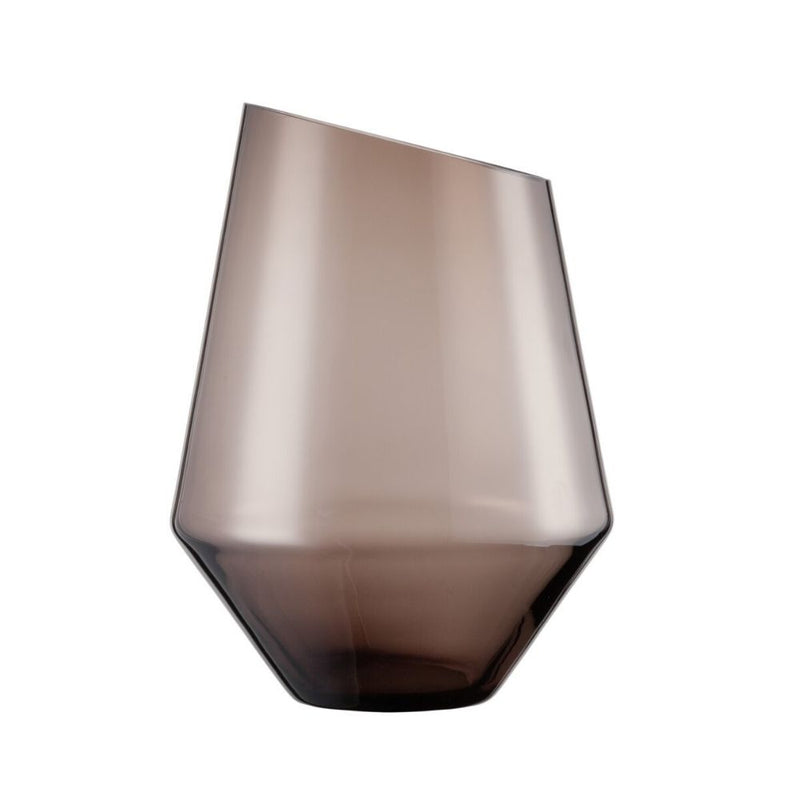 Zwiesel Glas Diamonds Smoky Brown Vase 28cm