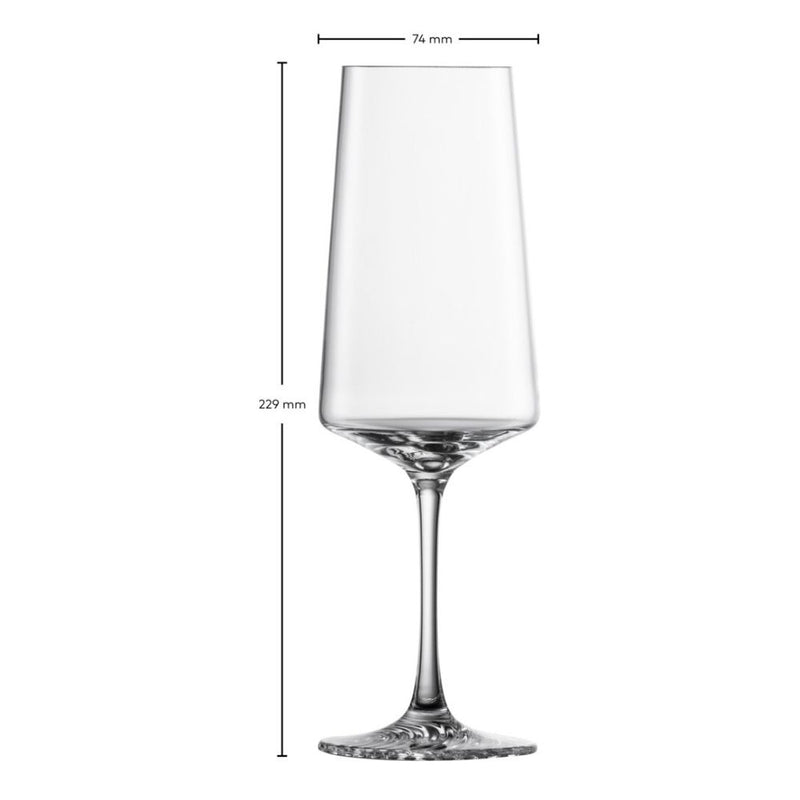 Zwiesel Glas Echo Champagne Flute 395ml Set of 4