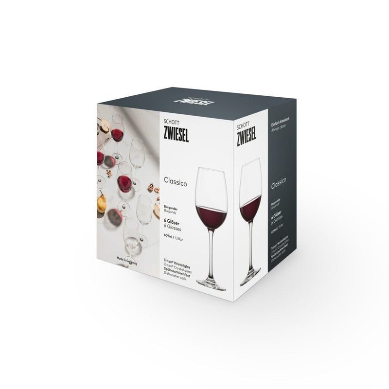 Zwiesel Glas Classico Red Wine Glass 409ml Set of 6