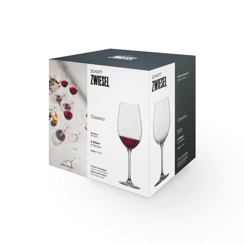 Zwiesel Glas Classico Bordeaux Goblet 645ml Set of 6