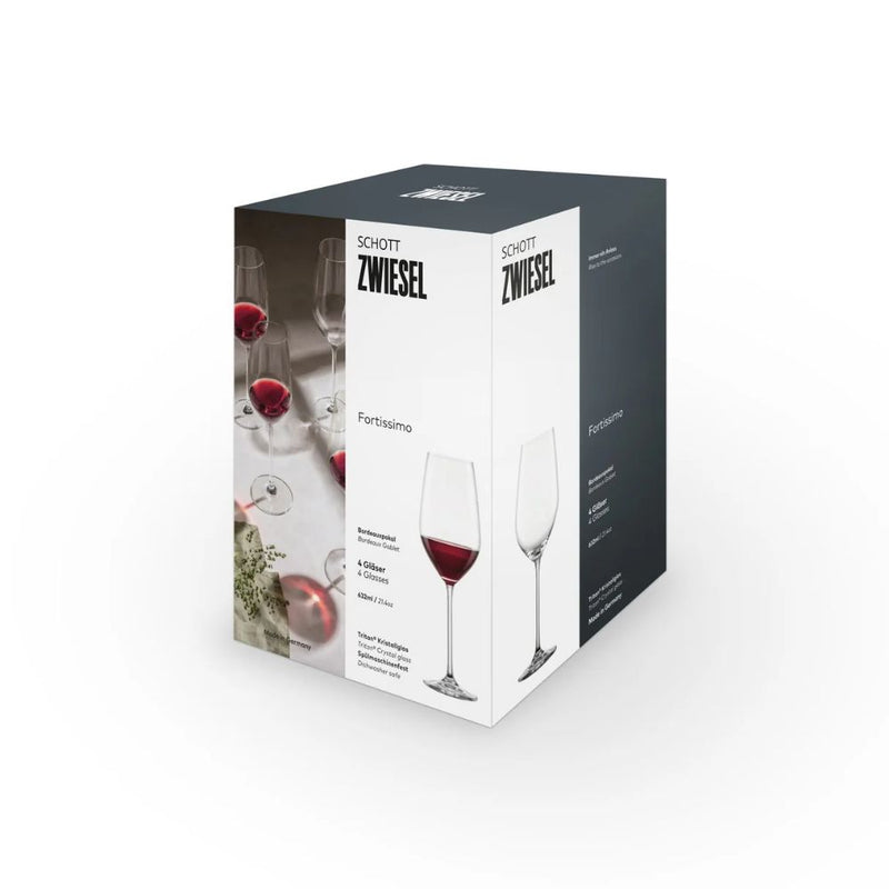 Zwiesel Glas Fortissimo Bordeaux Goblet 632ml Set of 4