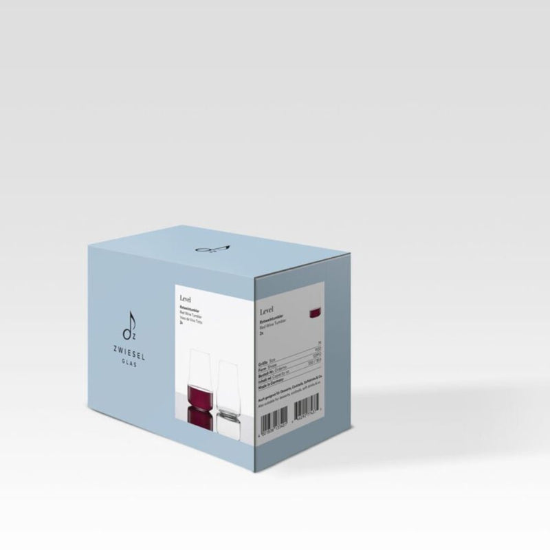 Zwiesel Glas Level Red Wine Tumbler 550ml Set of 2