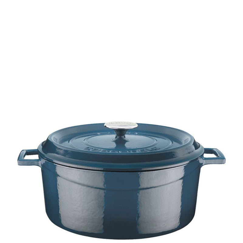 LAVA Enameled Cast Iron Round Casserole 28 cm 6.71 L - Lighting.co.za