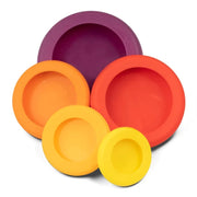 Food Huggers Silicone Airtight Food Covers Set of 5 - Lighting.co.za