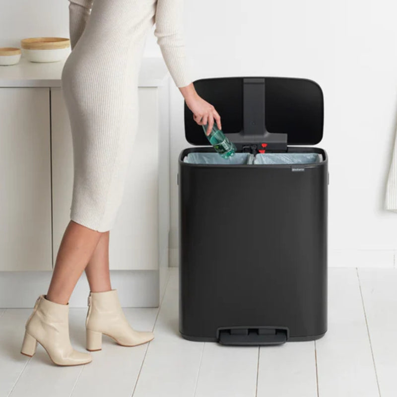 Brabantia Bo Pedal Bin 2x30L - Lighting.co.za