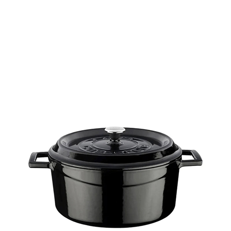 LAVA Enameled Cast Iron Round Casserole 24 cm 4.49L - Lighting.co.za