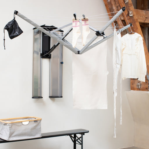 Brabantia WallFix Fold-Away Washing Line 24m - Lighting.co.za