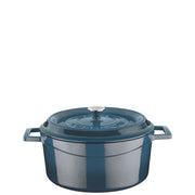 LAVA Enameled Cast Iron Round Casserole 24 cm 4.49L - Lighting.co.za
