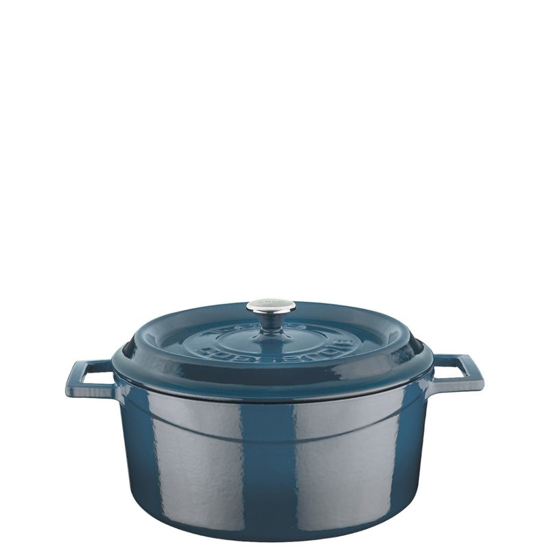 LAVA Enameled Cast Iron Round Casserole 24 cm 4.49L - Lighting.co.za