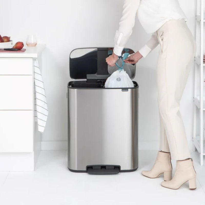Brabantia Bo Pedal Bin 2x30L - Lighting.co.za