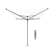 Brabantia Topspinner 4-Arm Rotary Dryer 40m with Ground Spike - Lighting.co.za