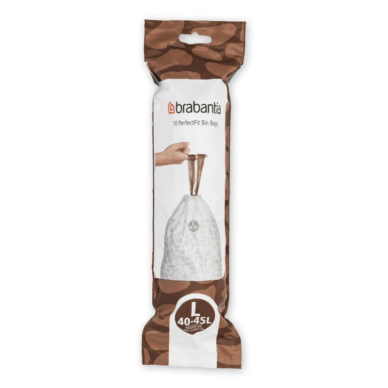 Brabantia PerfectFit Bin Bags FlatBack+ – Code L (40–45L) - Lighting.co.za
