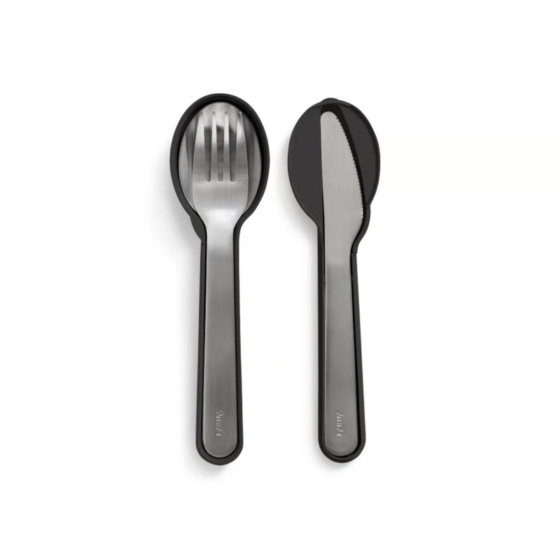 Lekue Cutlery with Case To Go 3-Piece Stainless Steel Set