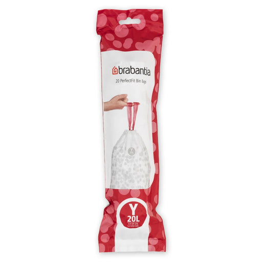 Brabantia PerfectFit Bin Bags - newIcon – Code Y (20L) - Lighting.co.za