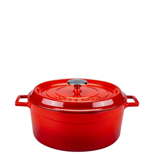 LAVA Enameled Cast Iron Round Casserole 28 cm 6.71 L - Lighting.co.za