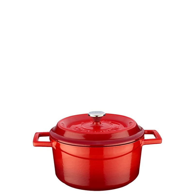 LAVA Enameled Cast Iron Round Casserole 20cm 2.82 L - Lighting.co.za