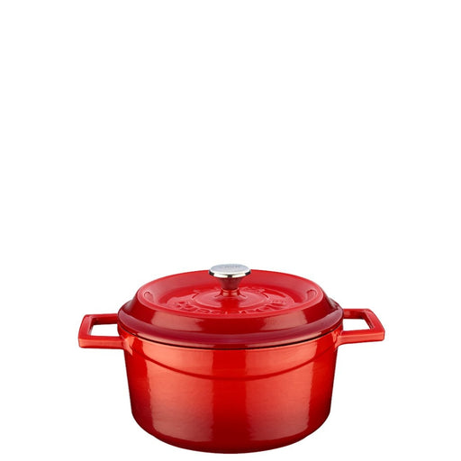 LAVA Enameled Cast Iron Round Casserole 20cm 2.82 L - Lighting.co.za