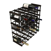 Swedish Wine Rack Dark Pine Wooden Wine Rack - Lighting.co.za