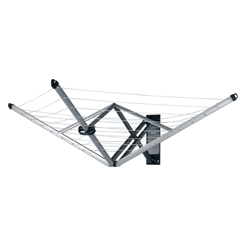 Brabantia WallFix Fold-Away Washing Line 24m - Lighting.co.za