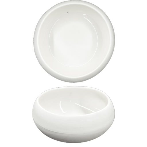 Ariane Organic White Nest Bowl 12 cm Fine Porcelain Set of 12 - Lighting.co.za