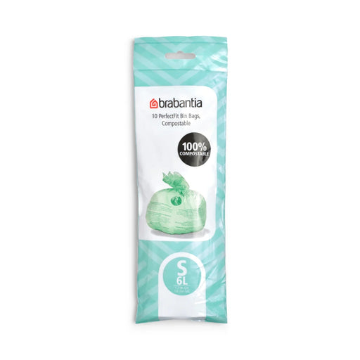 Brabantia Compostable Bin Bags – Code S (6L) - Lighting.co.za