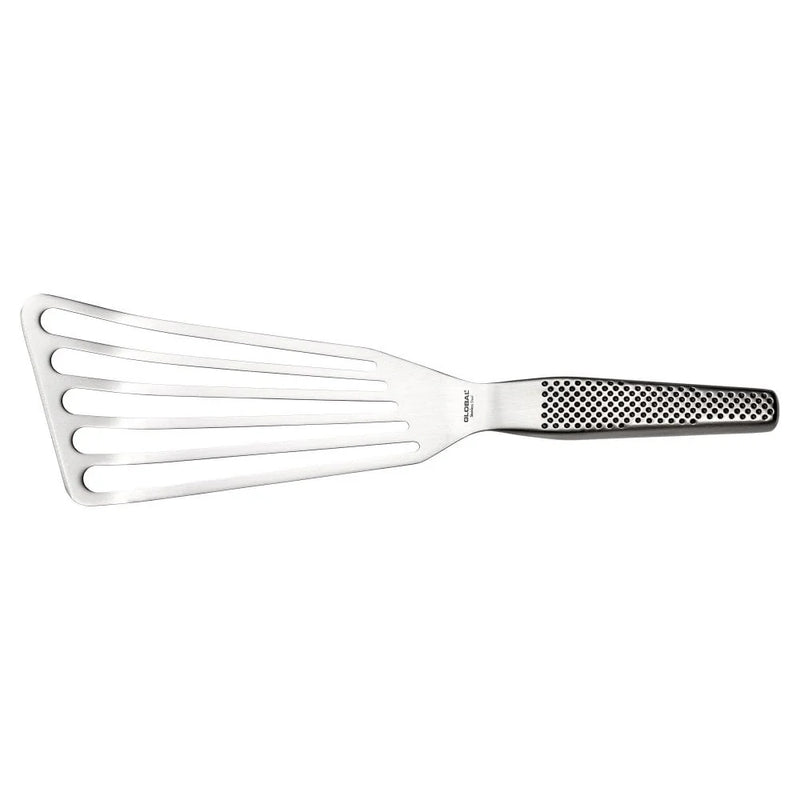 Global GS-27 Fanned Slotted Spatula - Lighting.co.za