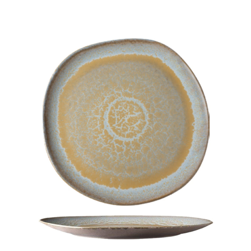 Ariane Mohenjo Daro Coupe Plate 25 cm Fine Porcelain Set of 4 - Lighting.co.za