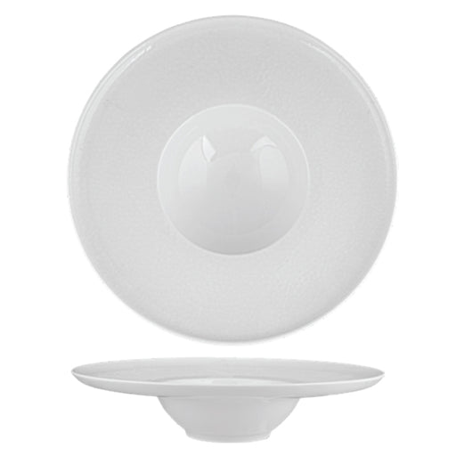 Ariane Crackle Gourmet Deep Plate 28 cm Fine Porcelain Set of 6 - Lighting.co.za