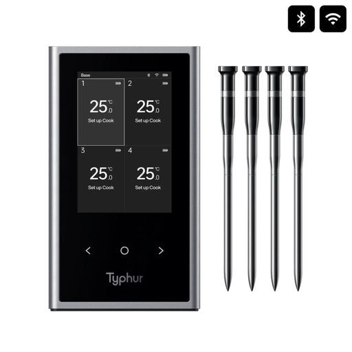 Typhur Sync Quad Wireless Meat Thermometer 4 Probes - Lighting.co.za