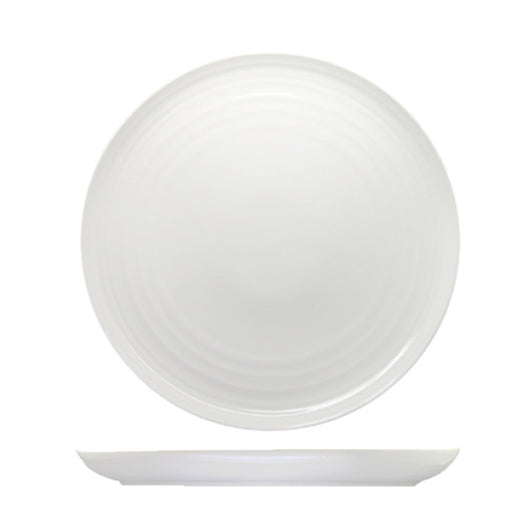 Ariane Artisan Ivory Coupe Plate 27 cm Fine Porcelain Set of 6 - Lighting.co.za