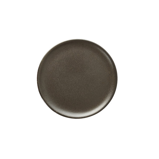 Aida RAW Dessert Plate Metallic Brown Handmade Stoneware 20cm Set of 6 - Lighting.co.za