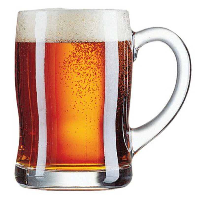 Arcoroc Benidorm Tempered Glass Beer Mug 450 ml Set of 12 - Lighting.co.za